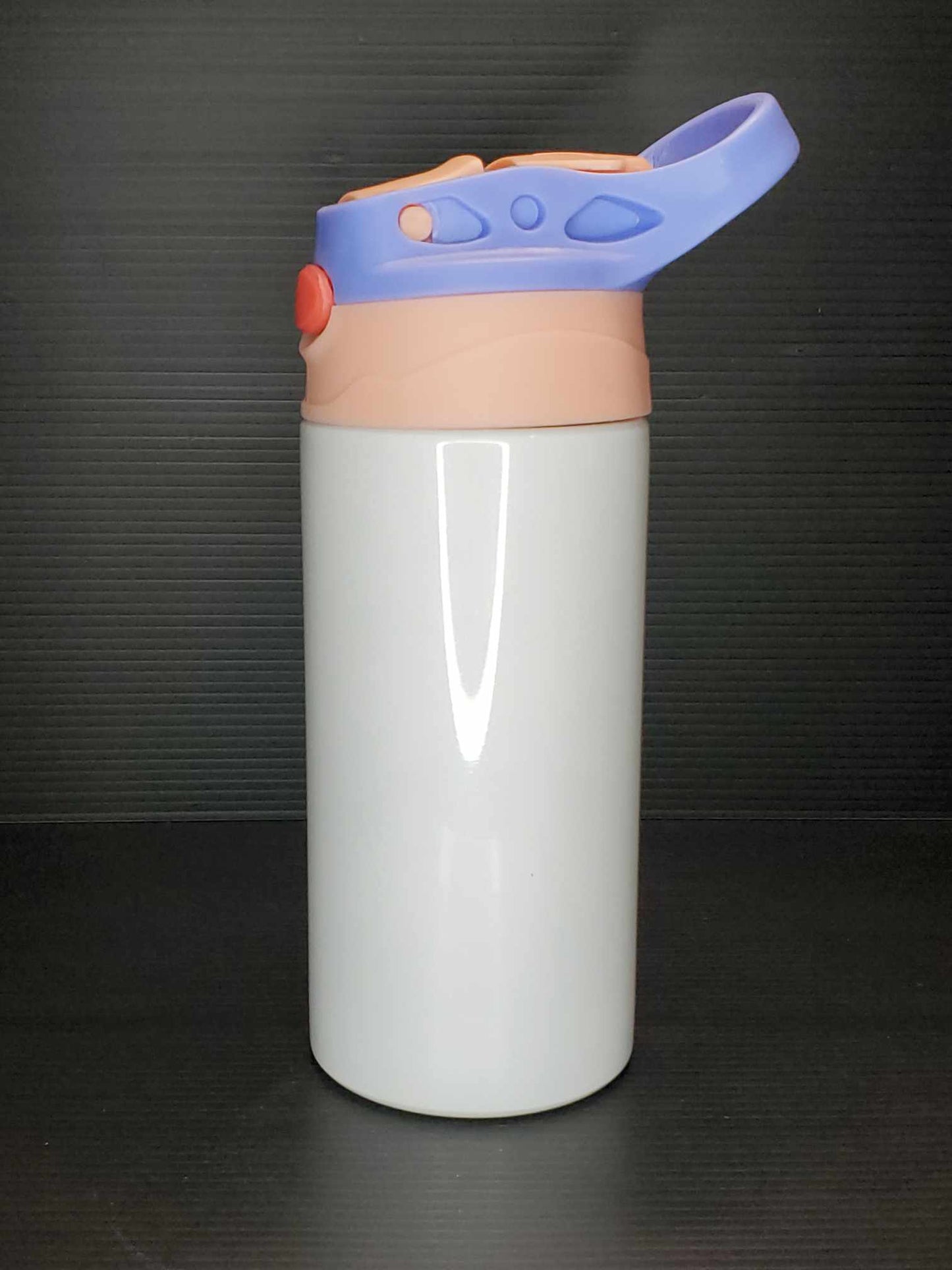 12 oz Sippy Sublimation Water Bottle Pink/Purple