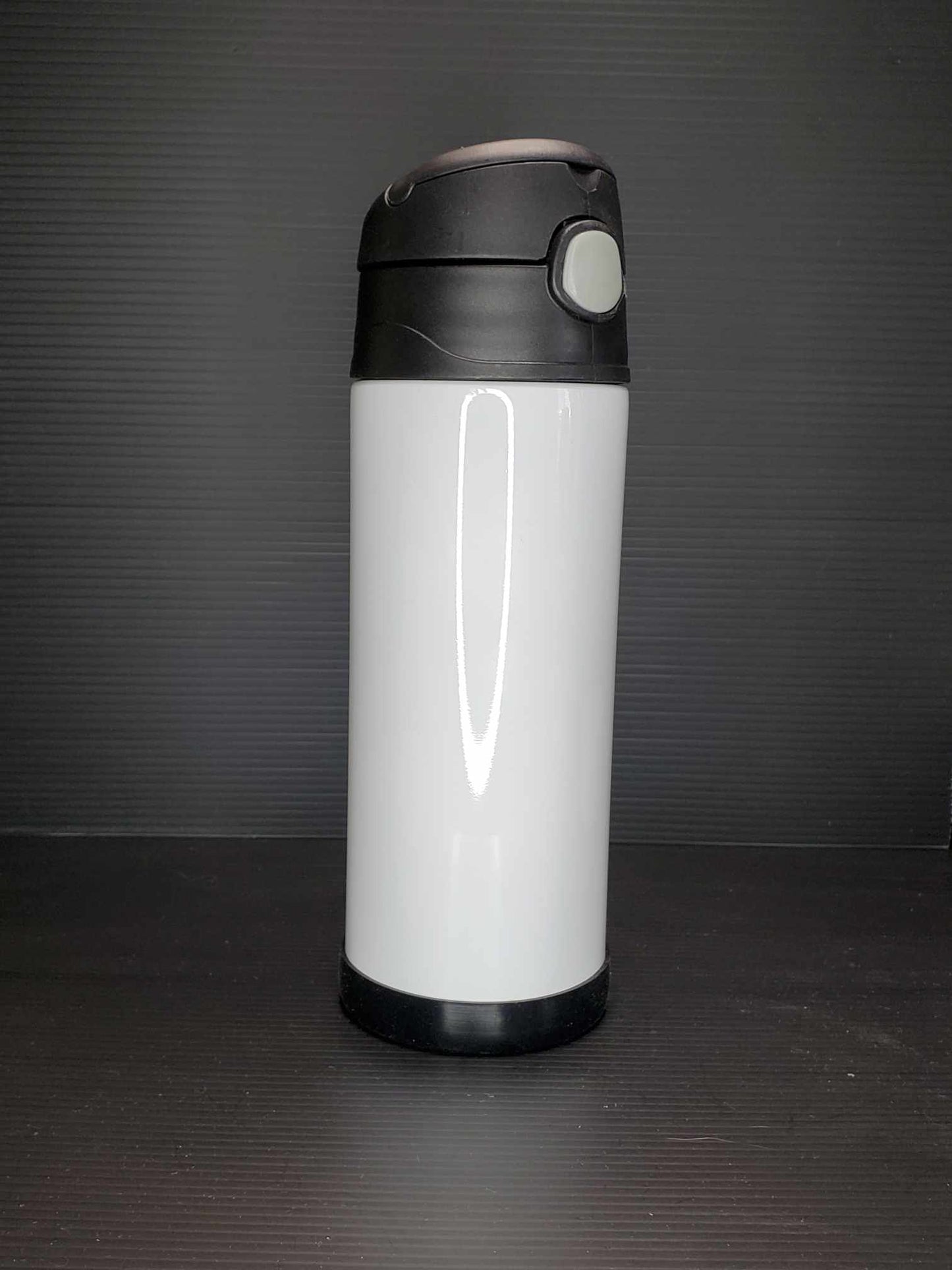 12 oz Sippy flip lid Sublimation Water Bottle