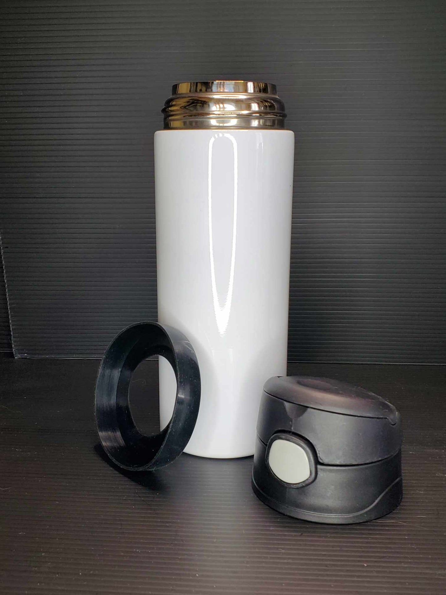 12 oz Sippy flip lid Sublimation Water Bottle