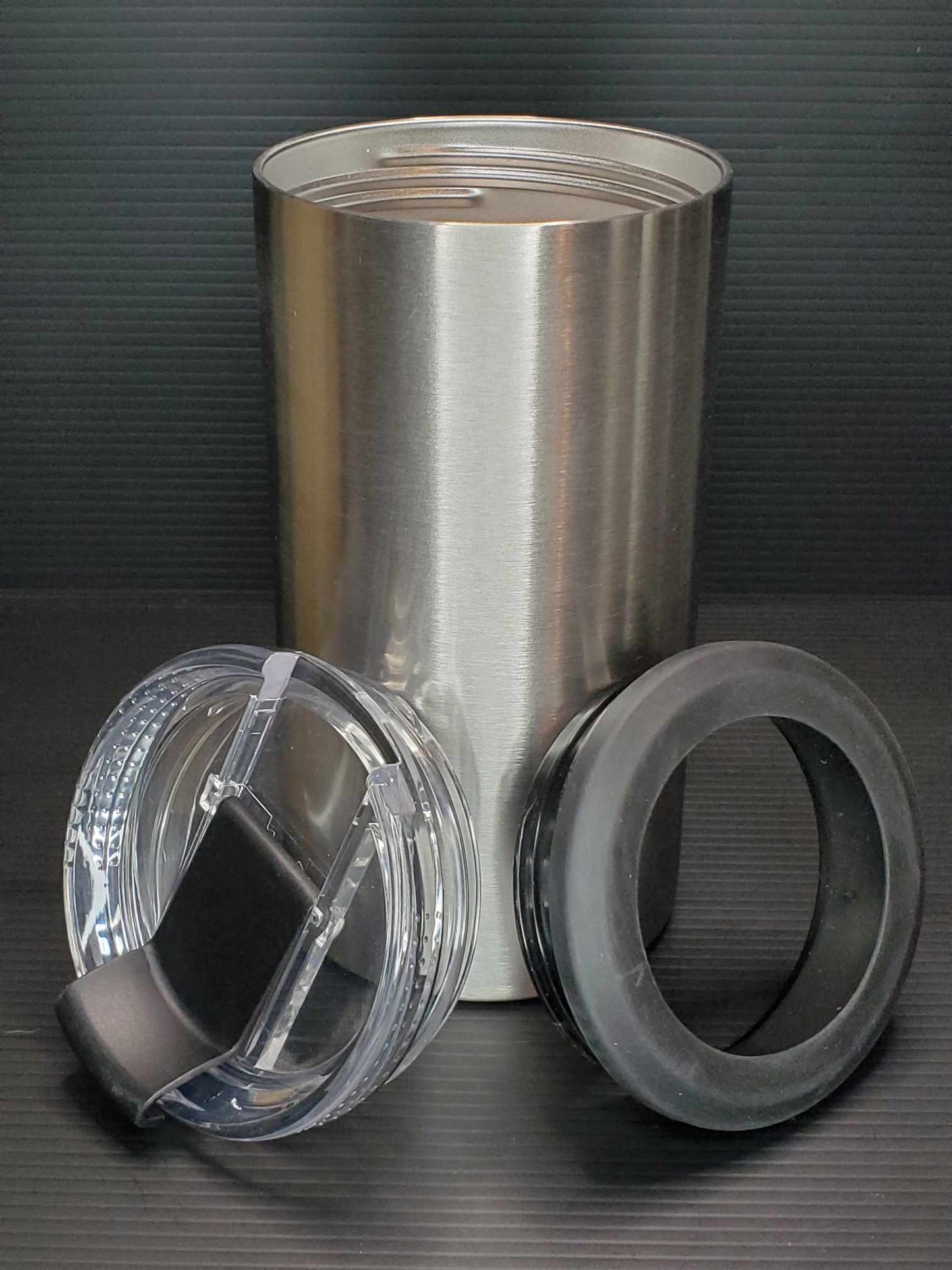 4 -1 can cooler Stainless Steel