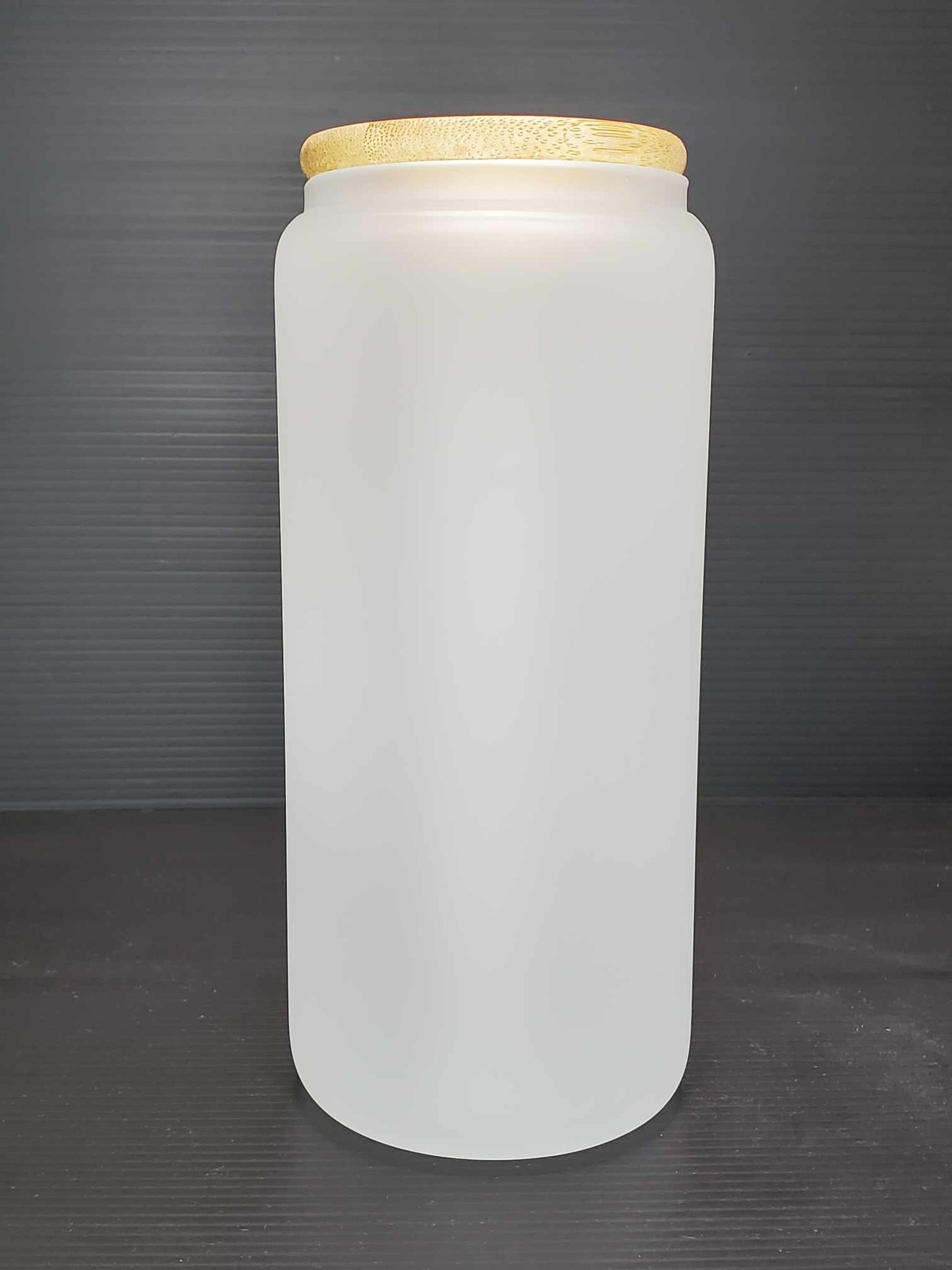 The 420 Frosted Sublimation Glass Storage Container