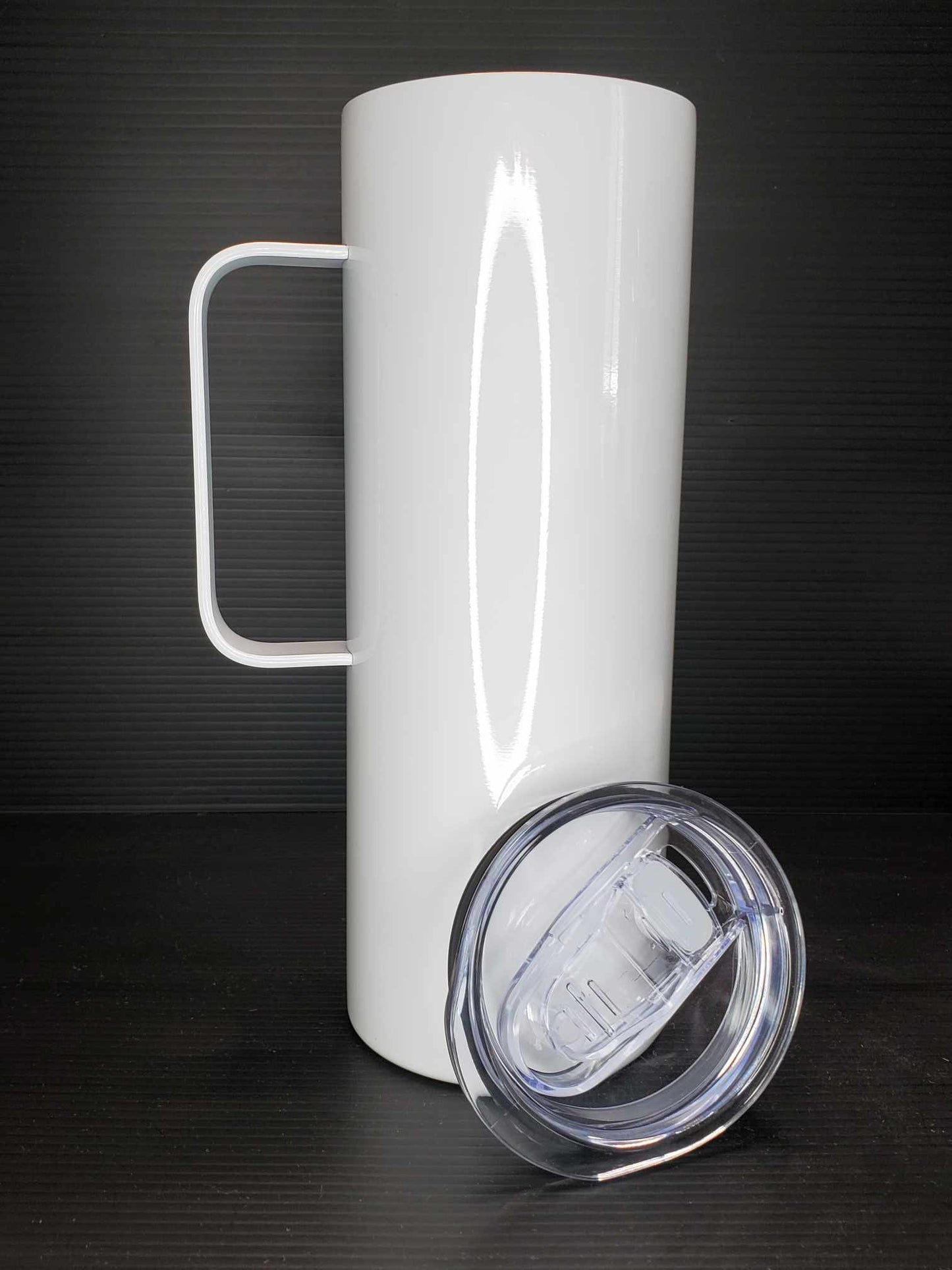 20oz Straight Skinny Handle Sublimation
