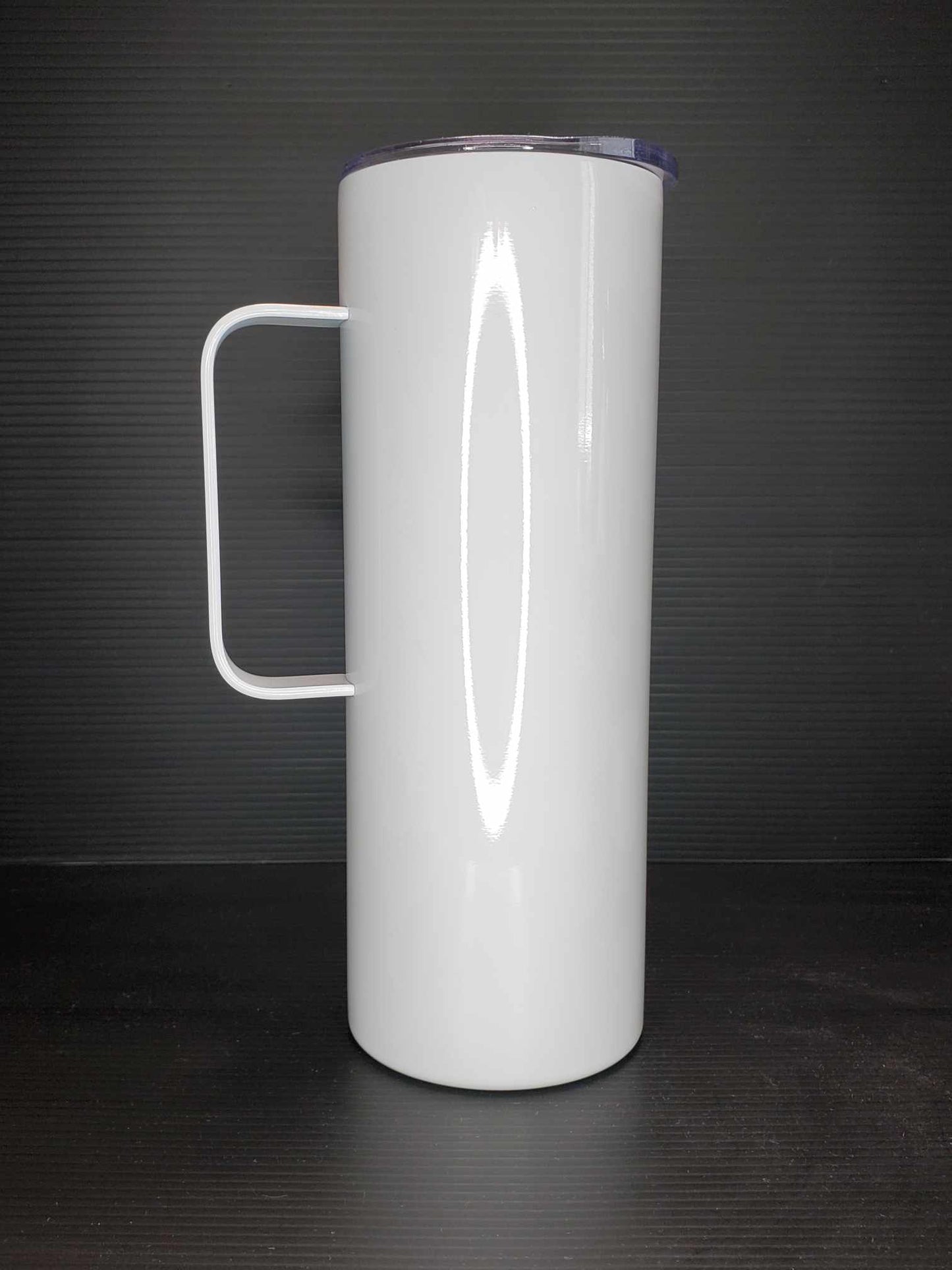 20oz Straight Skinny Handle Sublimation