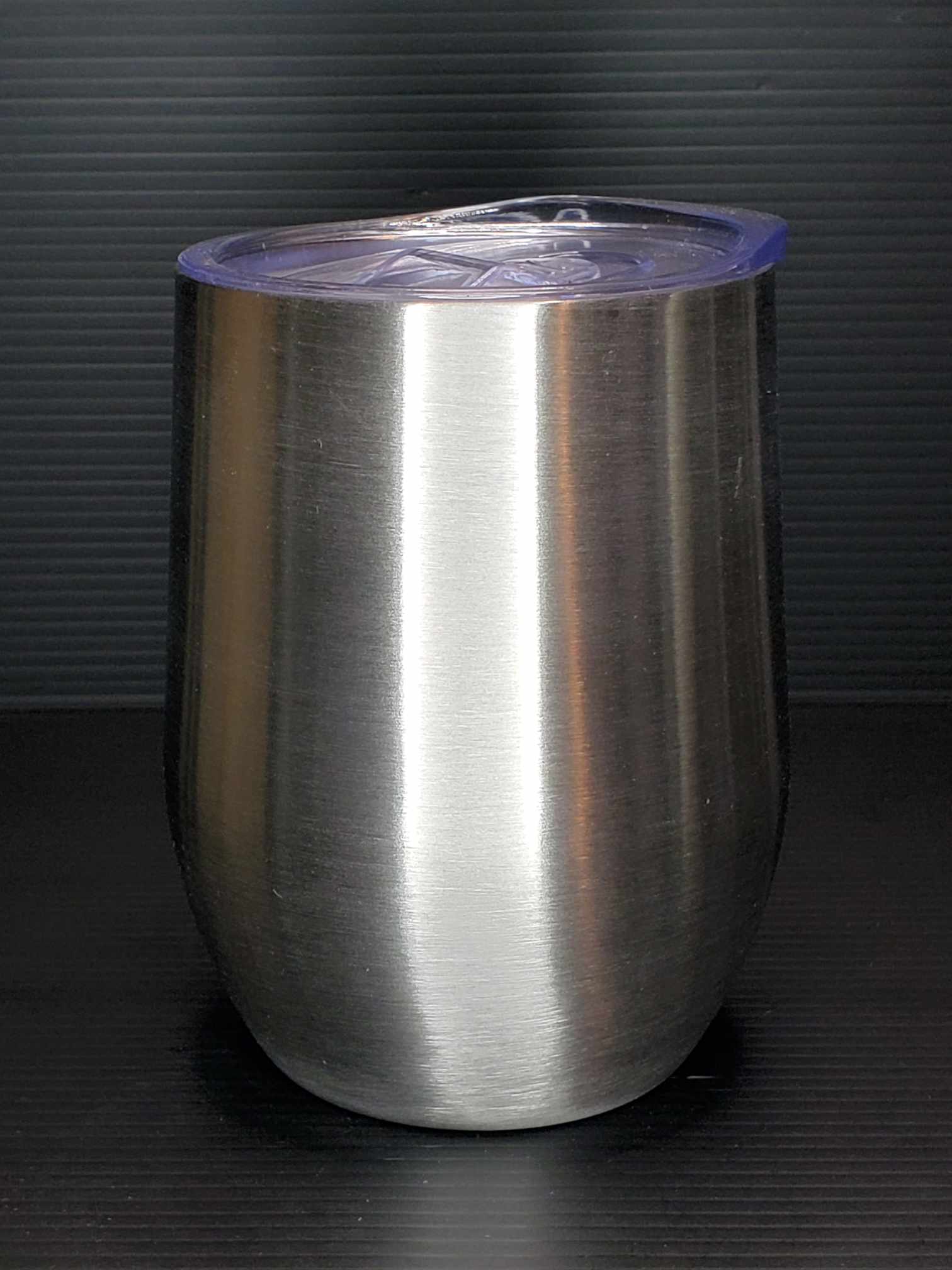 12 oz Stainless wine tumbler with lid – Midwest Tumblers