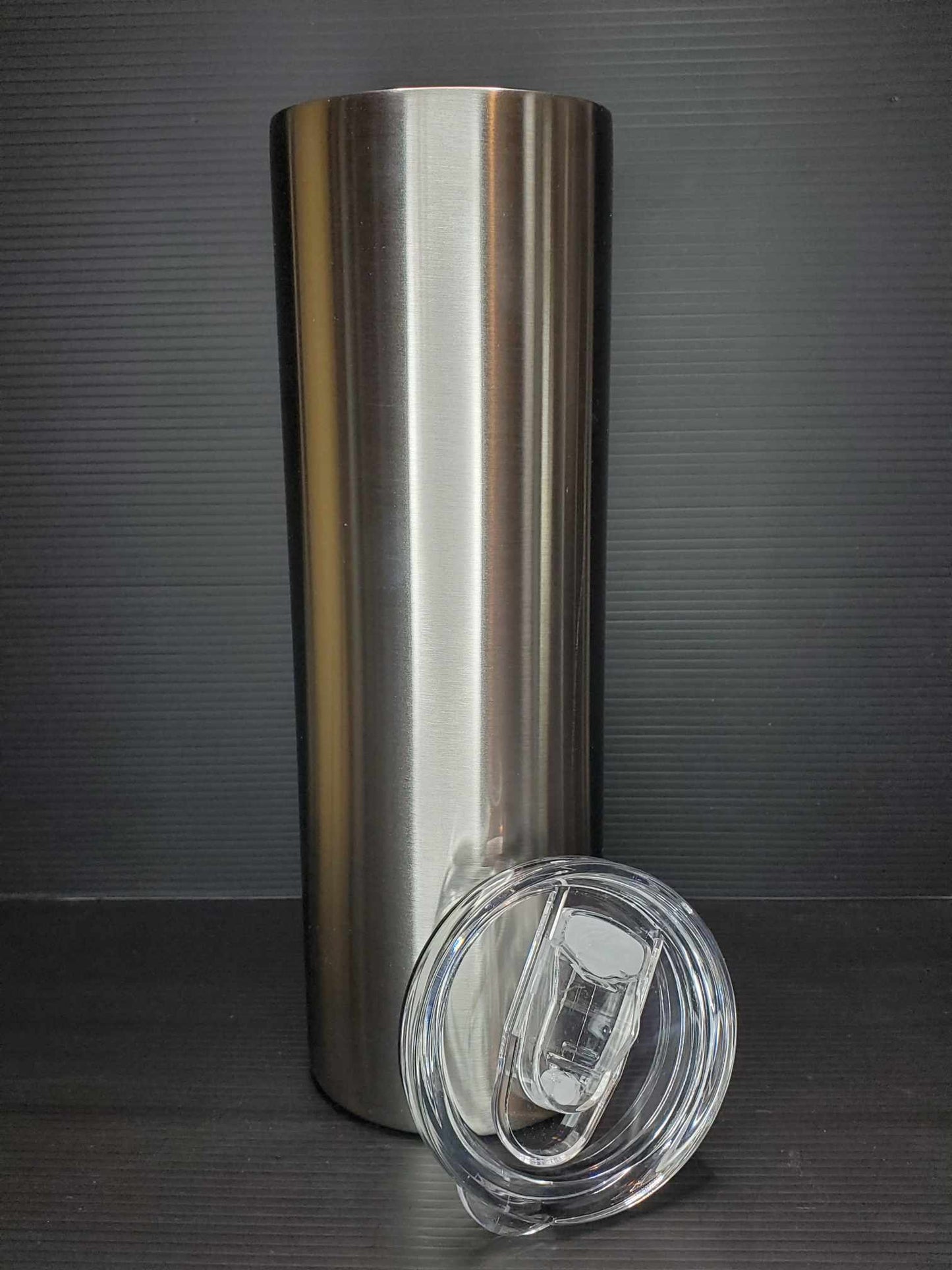 30 oz Straight Skinny with Lid/Straw