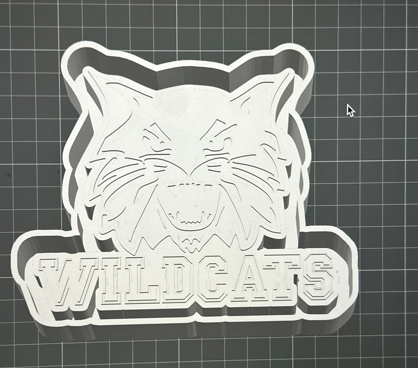 Wildcats Freshie/Epoxy Silicone Mold