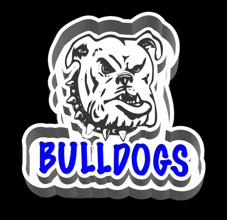 Bulldogs Freshie/Epoxy Silicone Mold