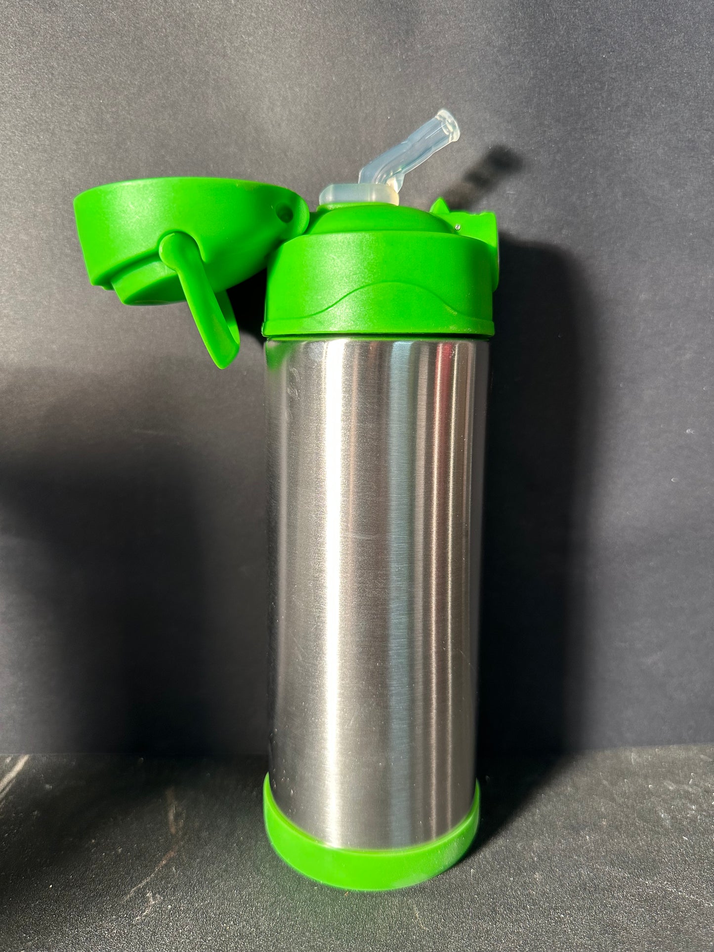 12 oz Sippy Water Bottle Stainless