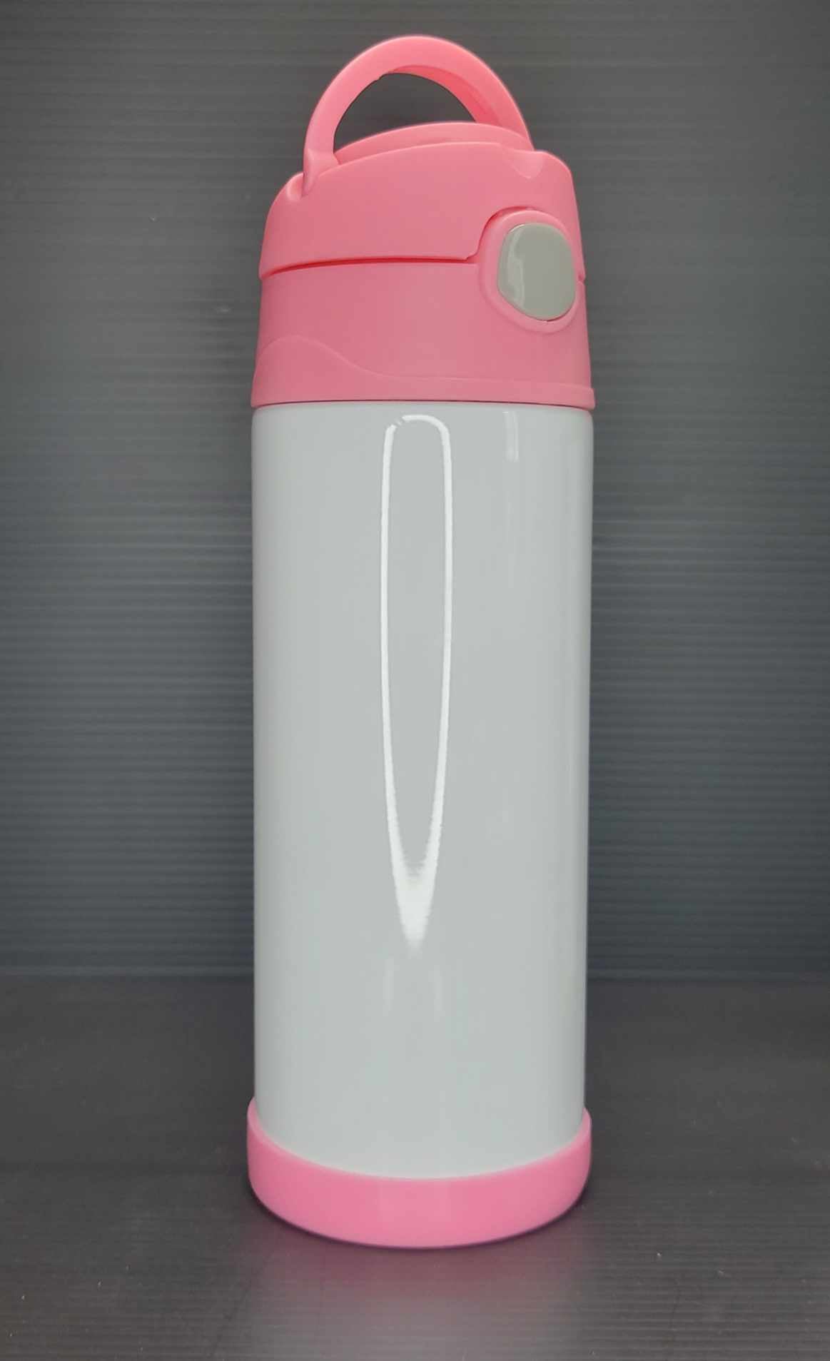 12 oz Sippy flip lid Sublimation Water Bottle