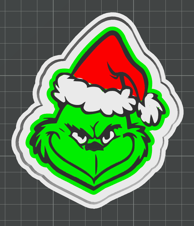 Grinch Freshie Silicone Mold