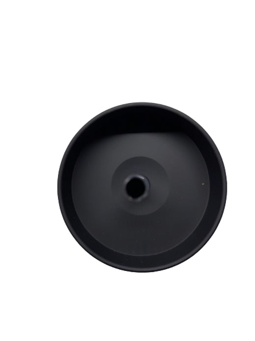 16 oz Black Plastic Skinny