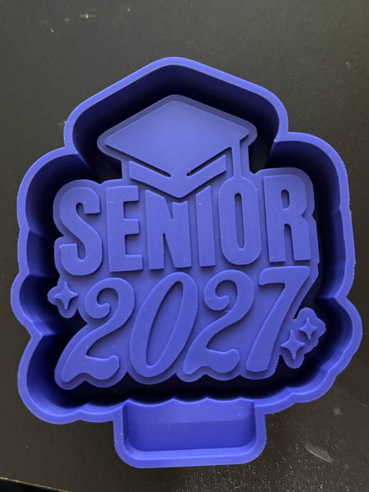 Senior 2027 freshie silicone mold