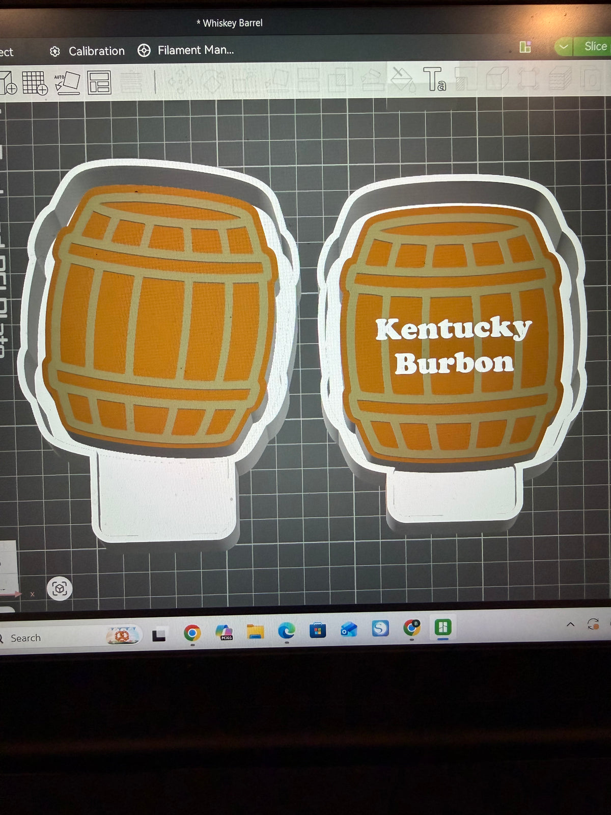 🥃 Whiskey Barrel Freshie / Epoxy Silicone Mold – Kentucky Bourbon