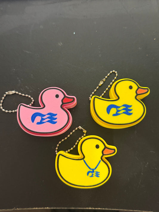 PRINCESS DUCK (KEYCAP CLICKER KEYCHAIN)