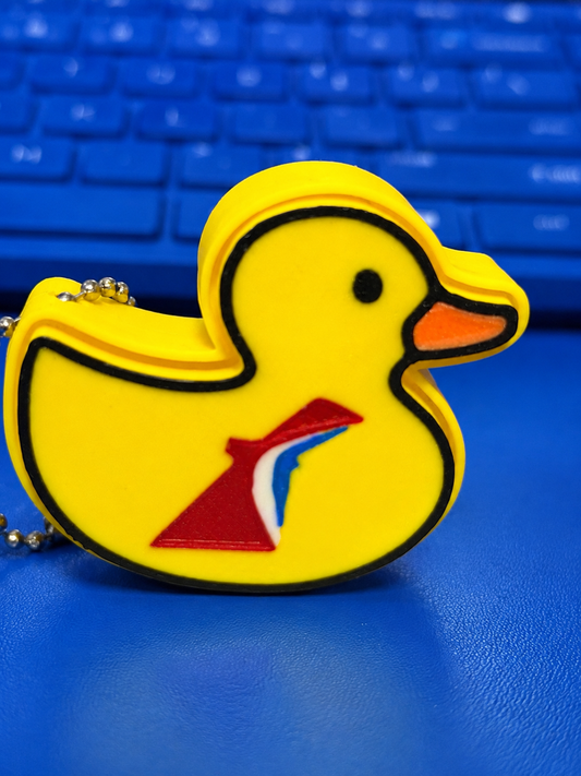 CARNIVAL DUCK (KEYCAP CLICKER KEYCHAIN)