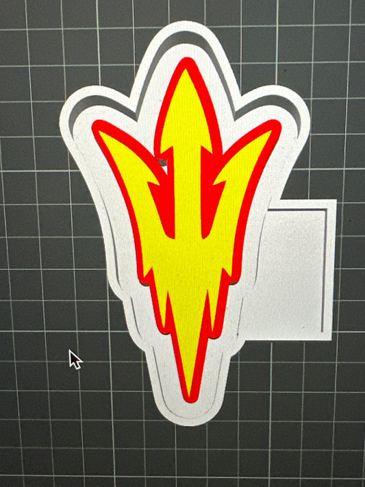 Pitchfork Freshie Silicone Mold