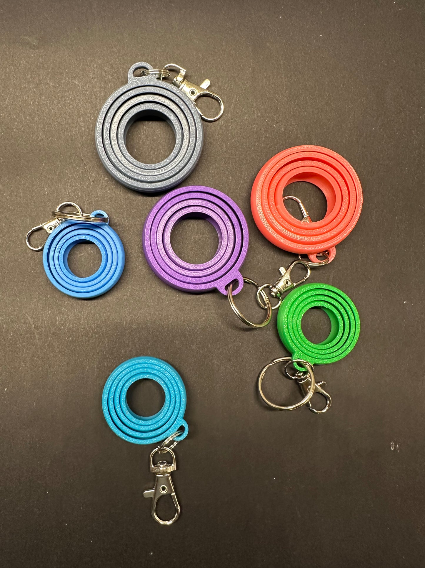 Fidget Spinner Keychain