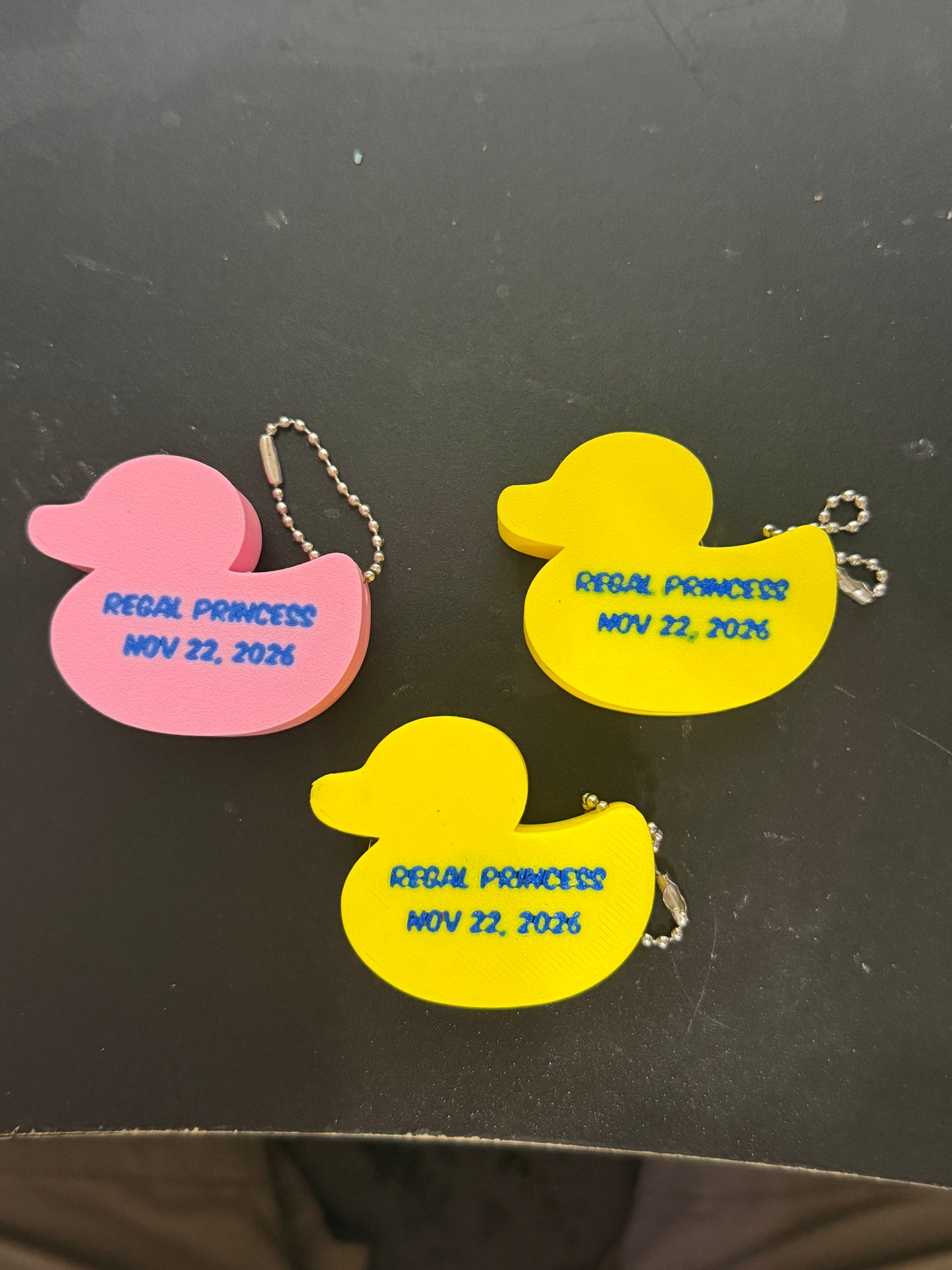 PRINCESS DUCK (KEYCAP CLICKER KEYCHAIN)