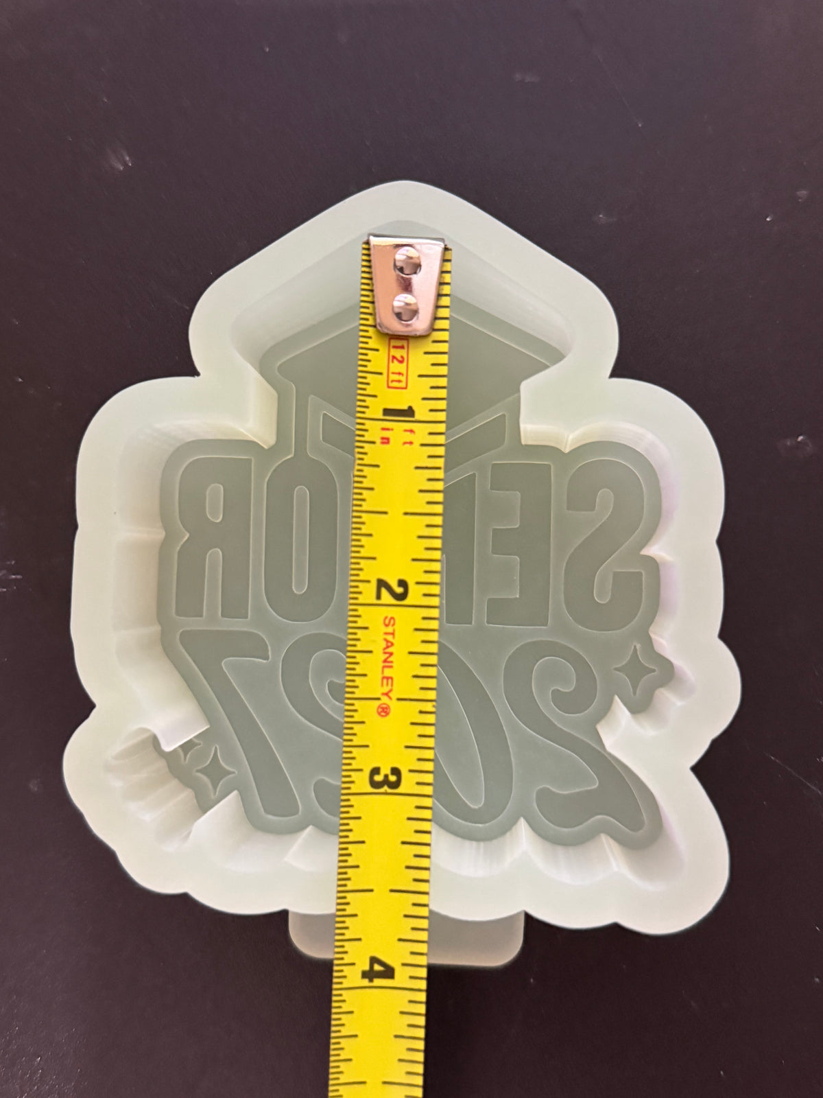 Senior 2027 freshie silicone mold