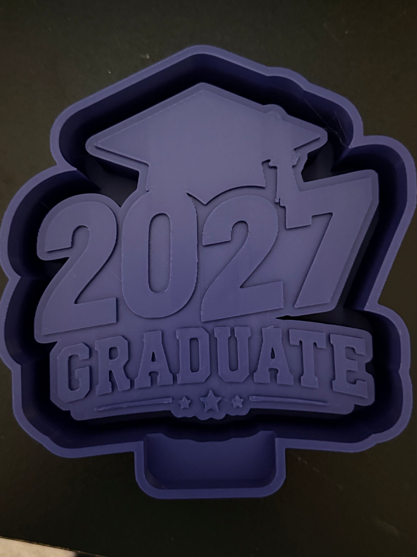 2027  Graduate freshie silicone mold
