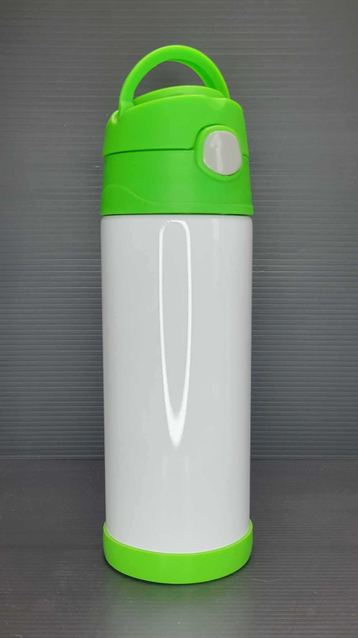 12 oz Sippy flip lid Sublimation Water Bottle