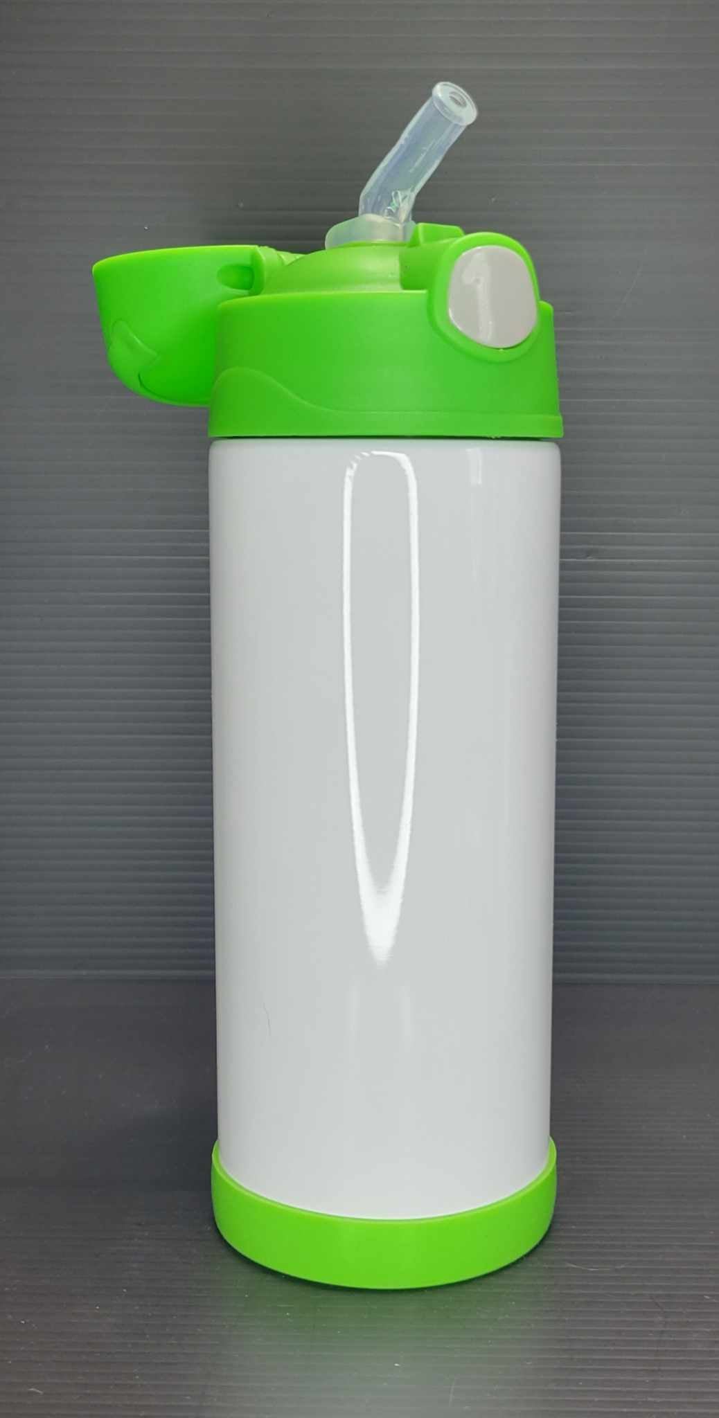 12 oz Sippy flip lid Sublimation Water Bottle