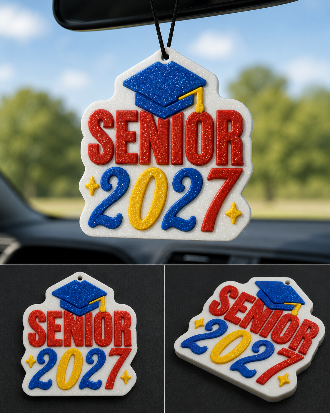 Senior 2027 freshie silicone mold