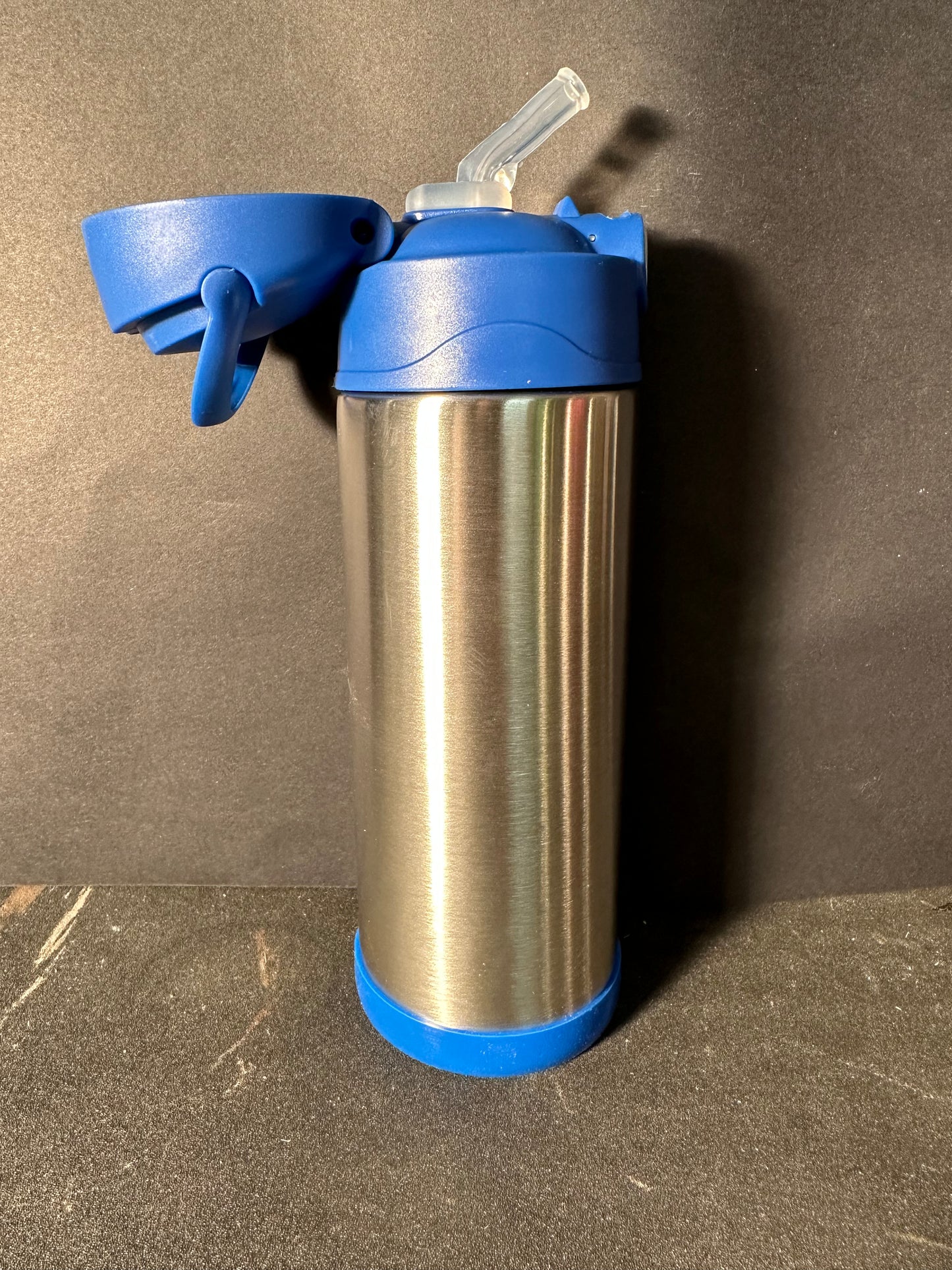 12 oz Sippy Water Bottle Stainless