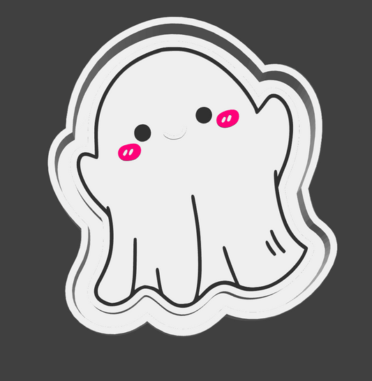 Cartoon Ghost Freshie Silicone Mold