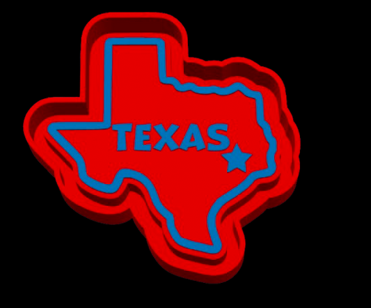 TEXAS  Freshie/Epoxy Silicone Mold