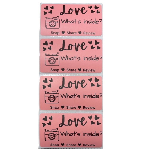 Love what’s inside Stickers