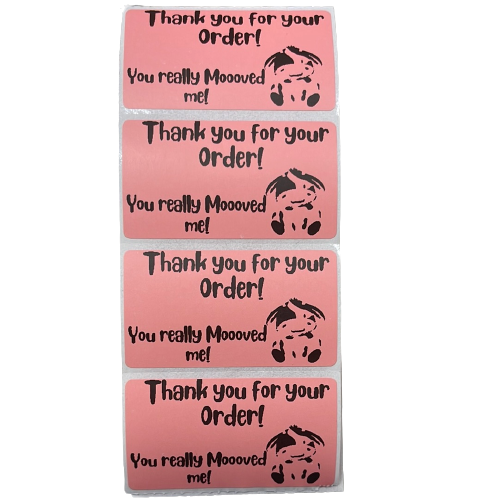 You really Moooved me Stickers